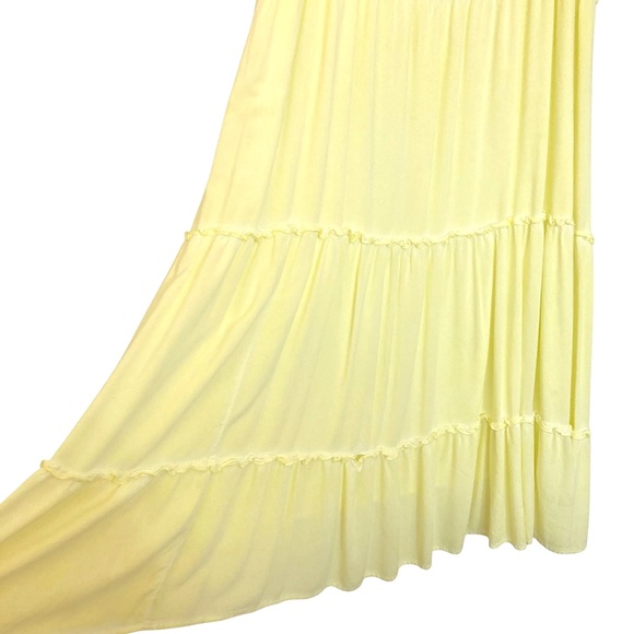 Anthropologie Yellow Midi Dress - Picture 9 of 14